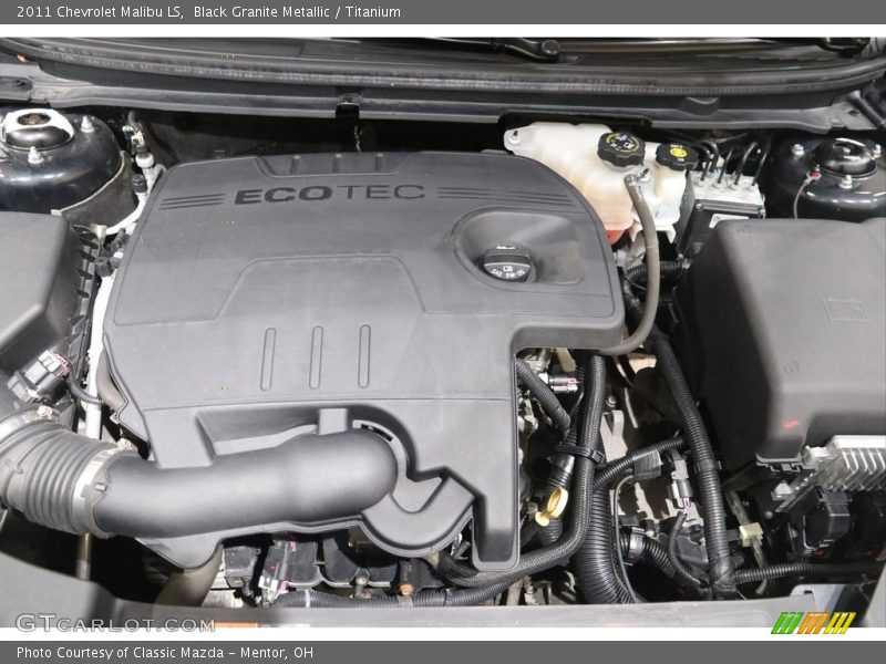 Black Granite Metallic / Titanium 2011 Chevrolet Malibu LS