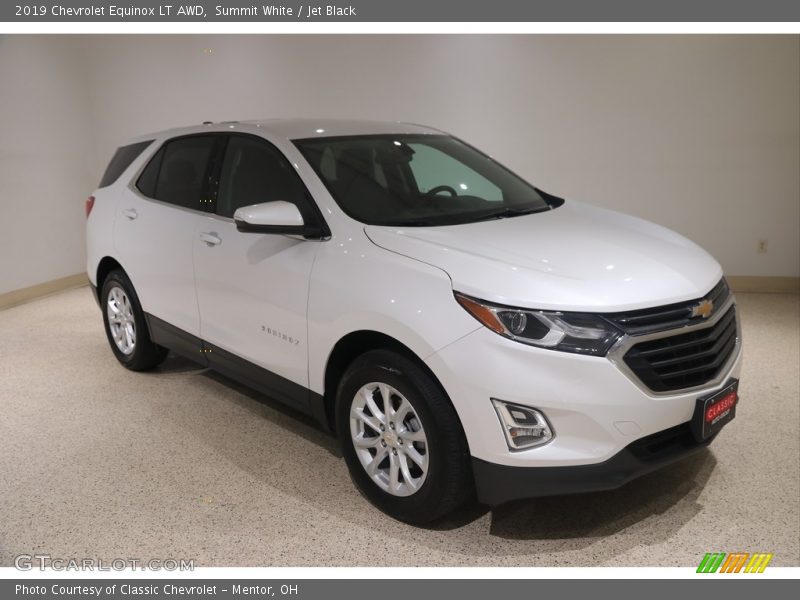 Summit White / Jet Black 2019 Chevrolet Equinox LT AWD
