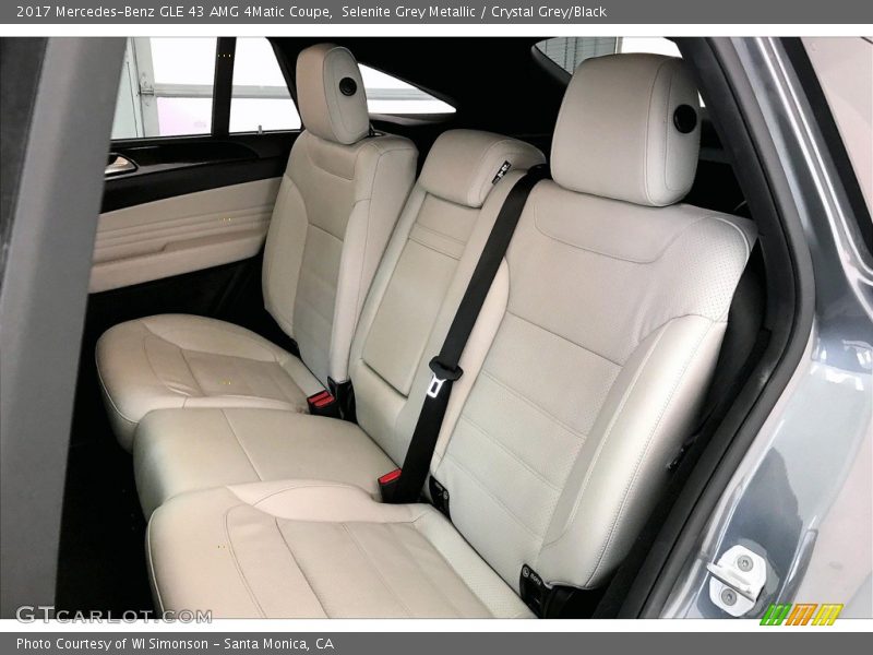 Rear Seat of 2017 GLE 43 AMG 4Matic Coupe