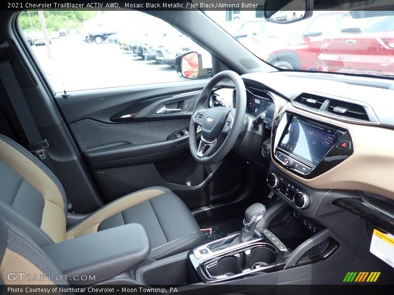 Mosaic Black Metallic / Jet Black/Almond Butter 2021 Chevrolet TrailBlazer ACTIV AWD