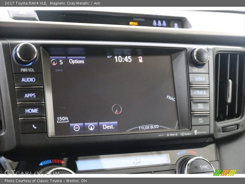 Magnetic Gray Metallic / Ash 2017 Toyota RAV4 XLE