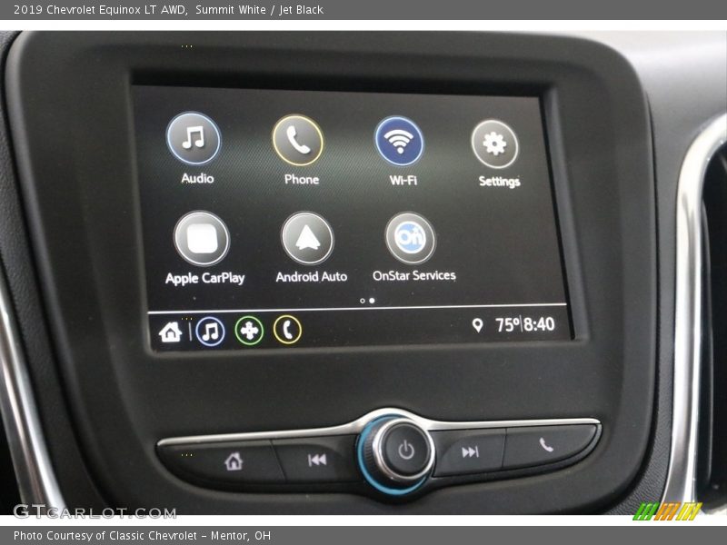 Summit White / Jet Black 2019 Chevrolet Equinox LT AWD