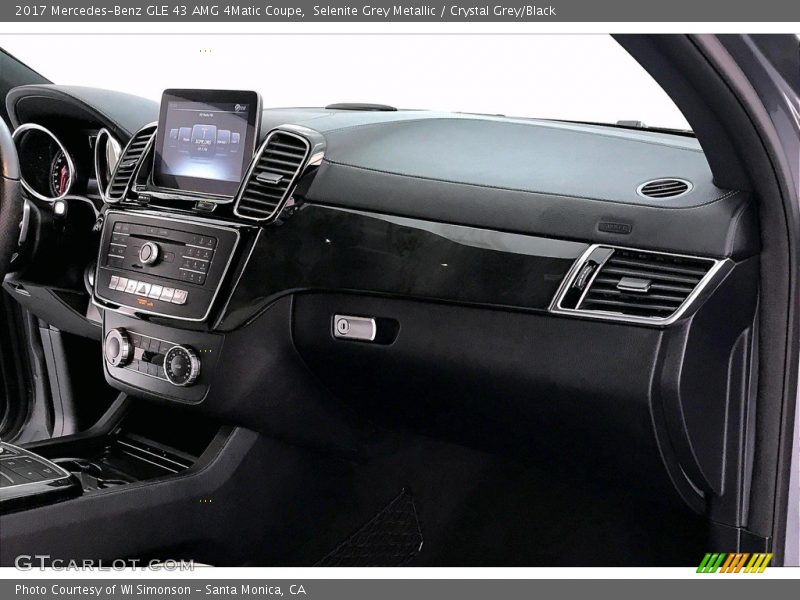 Selenite Grey Metallic / Crystal Grey/Black 2017 Mercedes-Benz GLE 43 AMG 4Matic Coupe