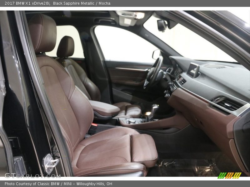 Black Sapphire Metallic / Mocha 2017 BMW X1 xDrive28i