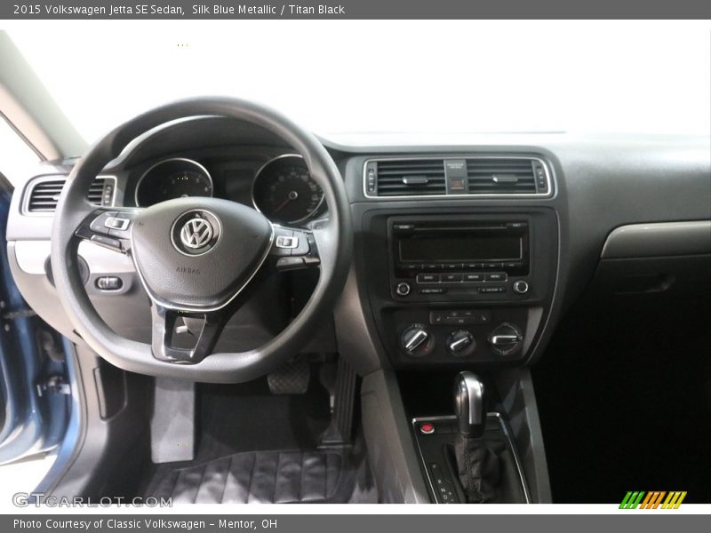 Dashboard of 2015 Jetta SE Sedan