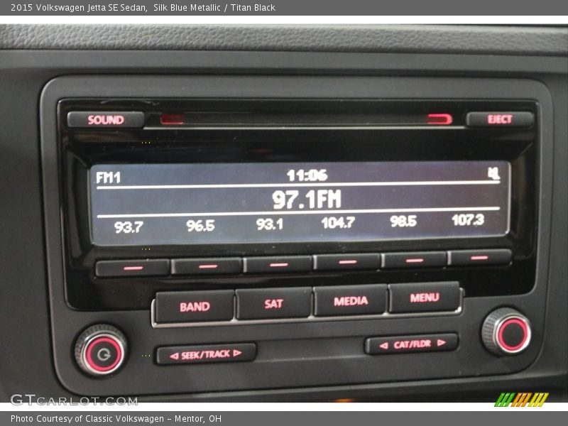 Audio System of 2015 Jetta SE Sedan