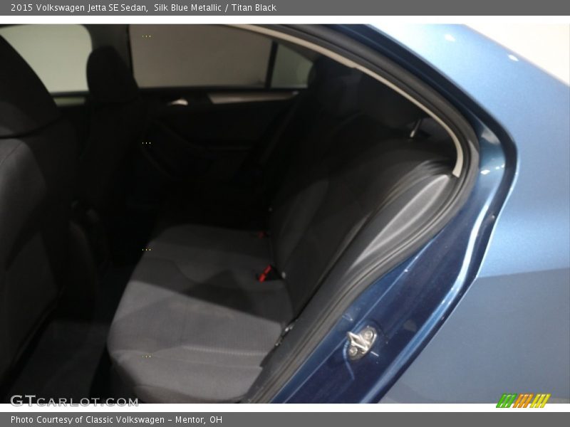 Silk Blue Metallic / Titan Black 2015 Volkswagen Jetta SE Sedan