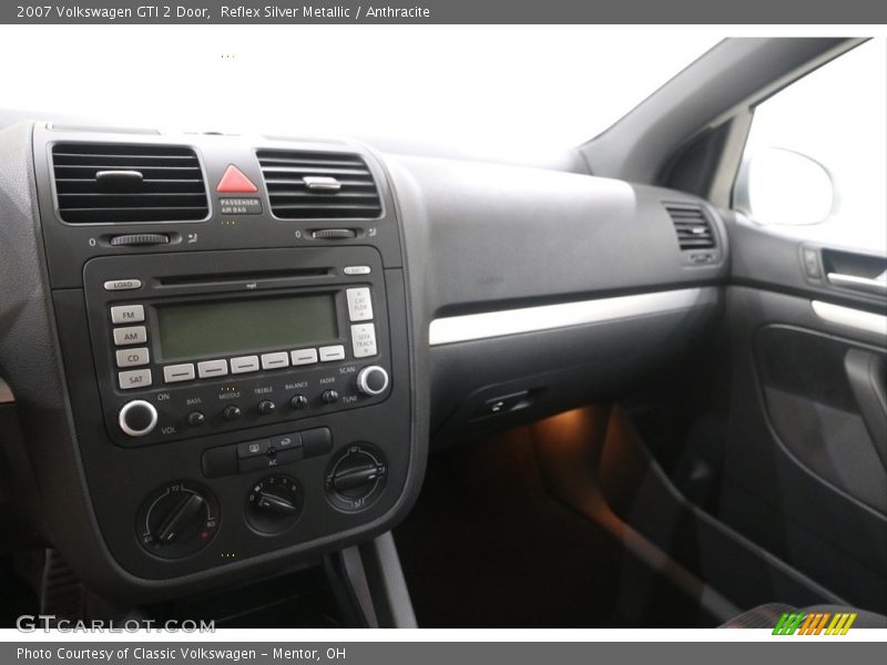 Reflex Silver Metallic / Anthracite 2007 Volkswagen GTI 2 Door