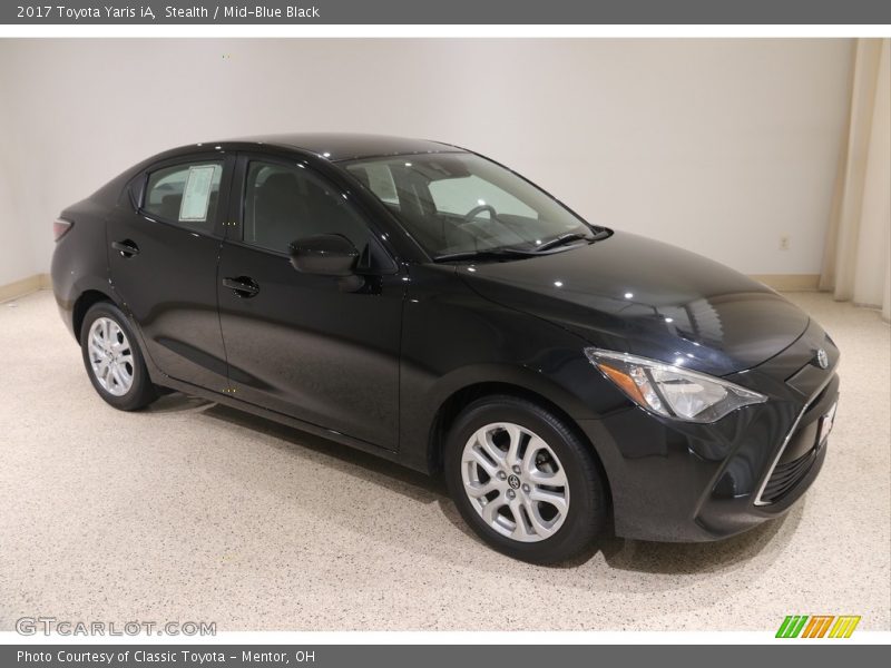 Stealth / Mid-Blue Black 2017 Toyota Yaris iA