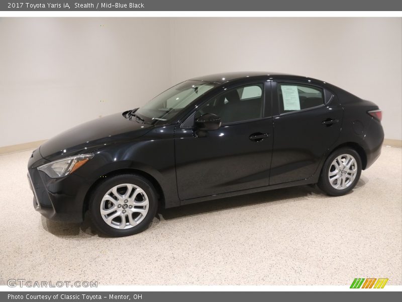 Stealth / Mid-Blue Black 2017 Toyota Yaris iA