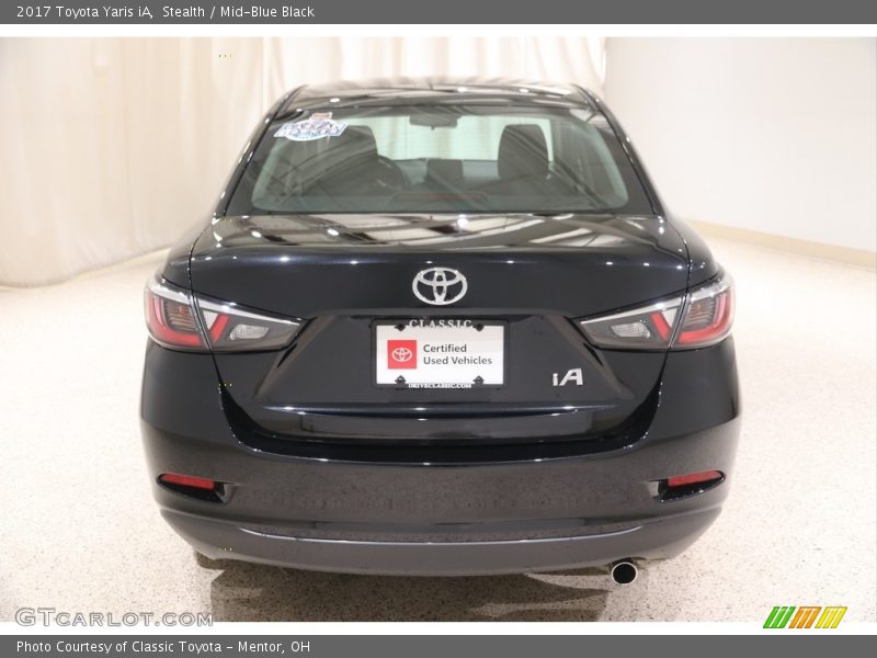 Stealth / Mid-Blue Black 2017 Toyota Yaris iA
