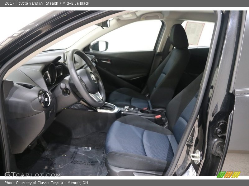 Stealth / Mid-Blue Black 2017 Toyota Yaris iA
