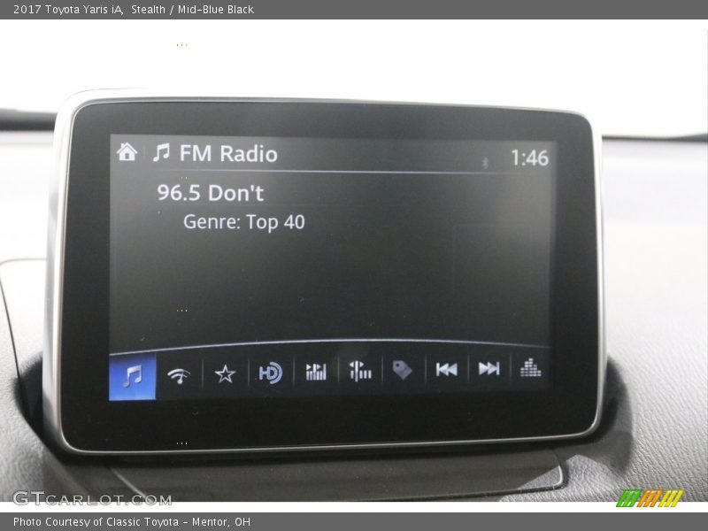 Stealth / Mid-Blue Black 2017 Toyota Yaris iA