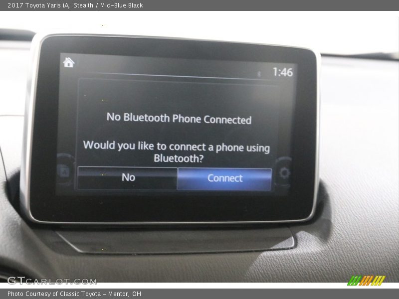 Stealth / Mid-Blue Black 2017 Toyota Yaris iA