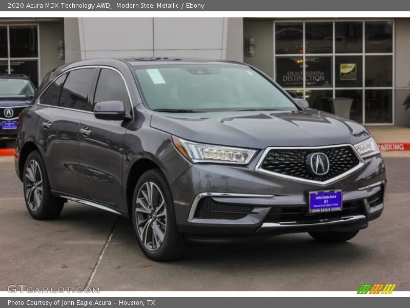 Modern Steel Metallic / Ebony 2020 Acura MDX Technology AWD