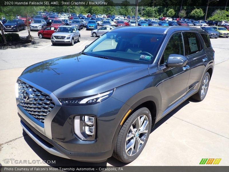 Steel Graphite / Black/Gray 2020 Hyundai Palisade SEL AWD