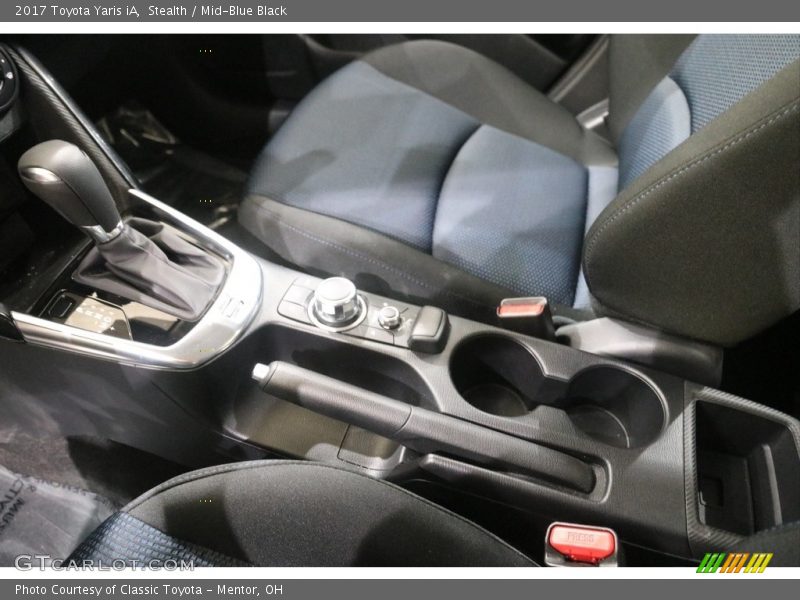Stealth / Mid-Blue Black 2017 Toyota Yaris iA