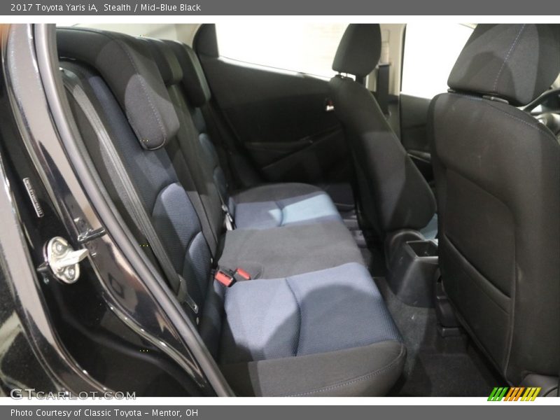 Stealth / Mid-Blue Black 2017 Toyota Yaris iA