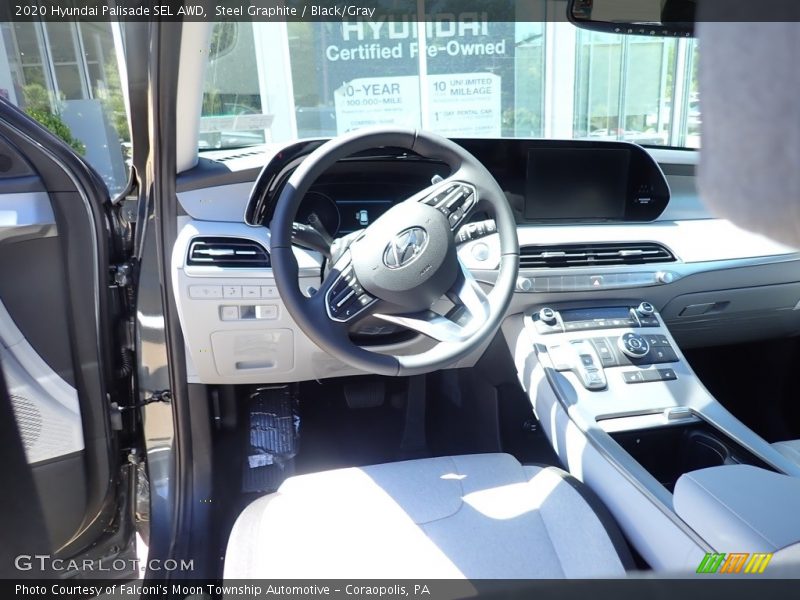 Steel Graphite / Black/Gray 2020 Hyundai Palisade SEL AWD