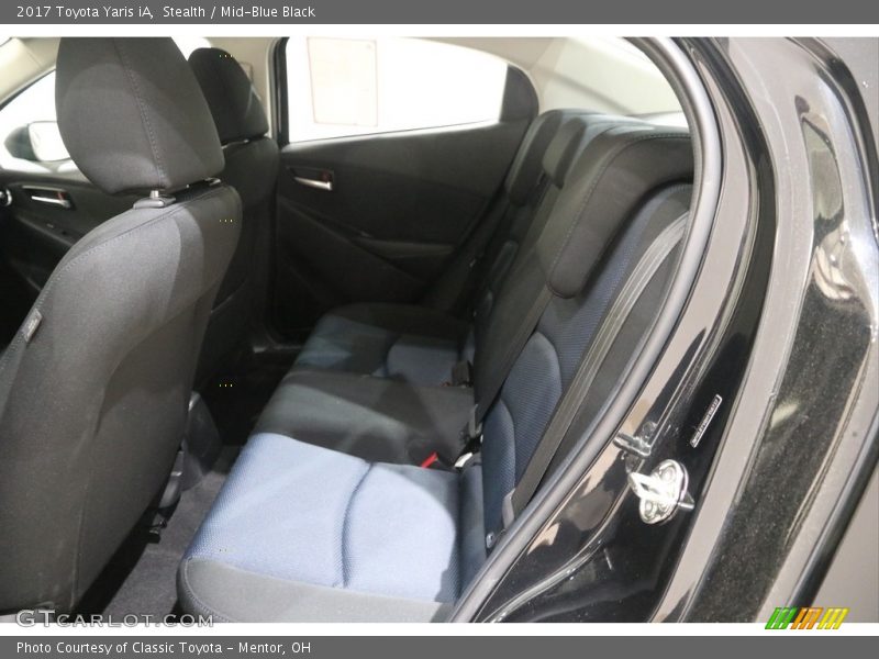 Stealth / Mid-Blue Black 2017 Toyota Yaris iA