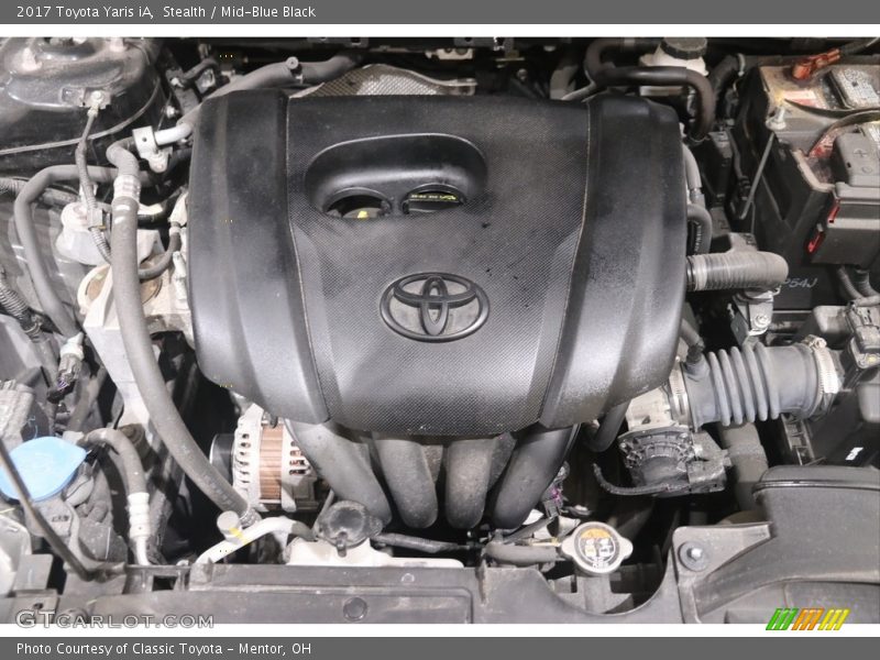 Stealth / Mid-Blue Black 2017 Toyota Yaris iA