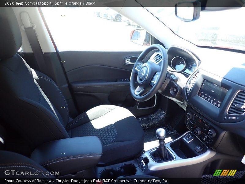 Spitfire Orange / Black 2020 Jeep Compass Sport