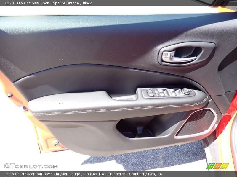 Spitfire Orange / Black 2020 Jeep Compass Sport