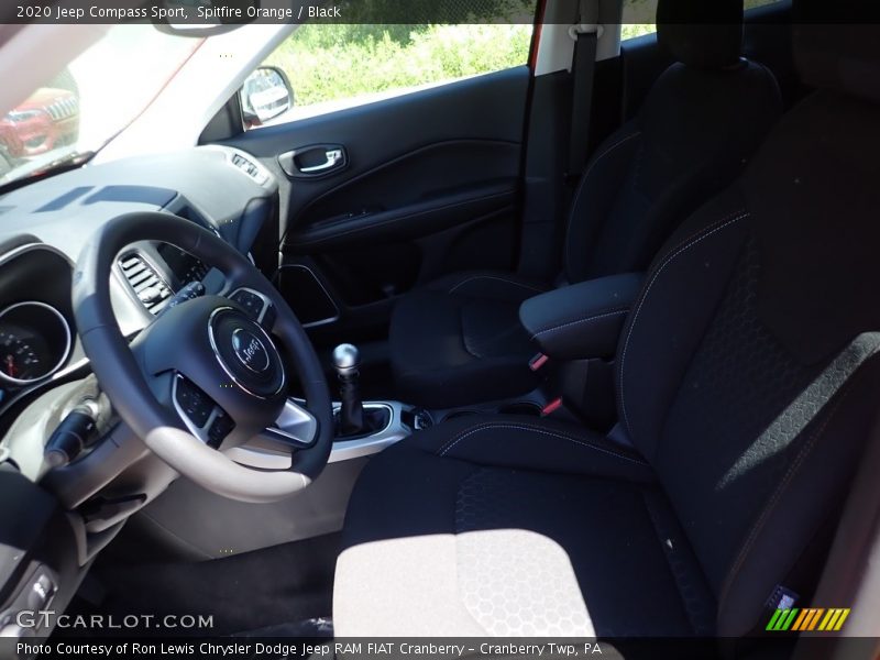 Spitfire Orange / Black 2020 Jeep Compass Sport