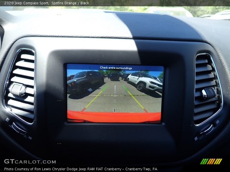 Spitfire Orange / Black 2020 Jeep Compass Sport