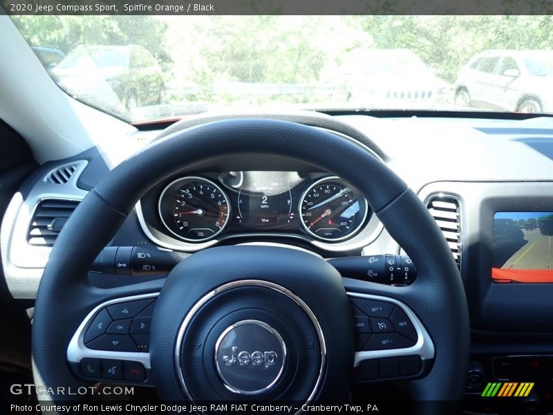 Spitfire Orange / Black 2020 Jeep Compass Sport