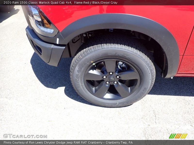 Flame Red / Black/Diesel Gray 2020 Ram 1500 Classic Warlock Quad Cab 4x4
