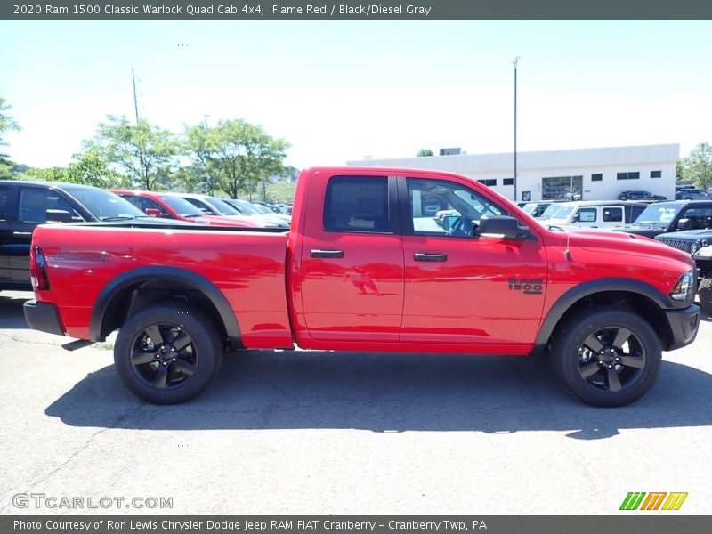 Flame Red / Black/Diesel Gray 2020 Ram 1500 Classic Warlock Quad Cab 4x4