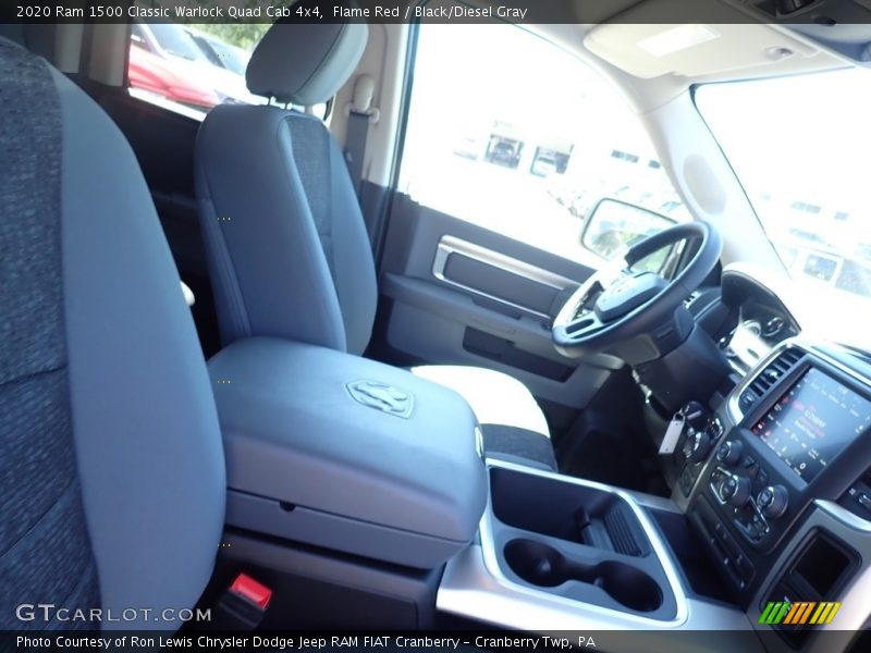 Flame Red / Black/Diesel Gray 2020 Ram 1500 Classic Warlock Quad Cab 4x4