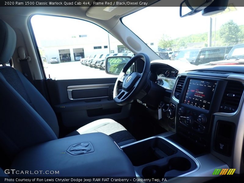 Flame Red / Black/Diesel Gray 2020 Ram 1500 Classic Warlock Quad Cab 4x4