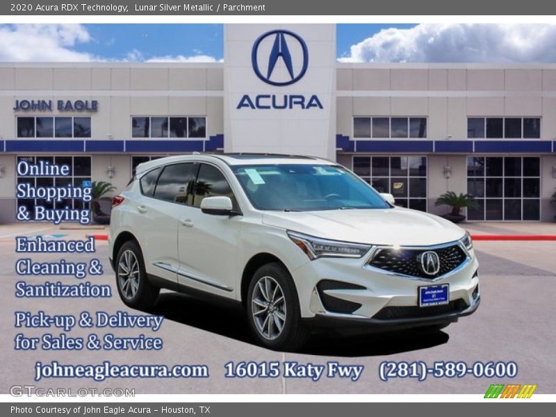 Lunar Silver Metallic / Parchment 2020 Acura RDX Technology