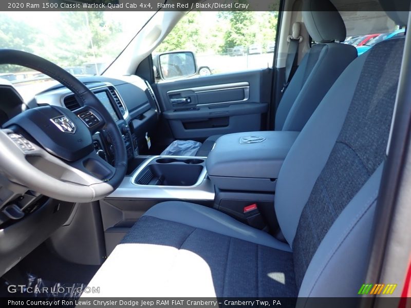 Flame Red / Black/Diesel Gray 2020 Ram 1500 Classic Warlock Quad Cab 4x4