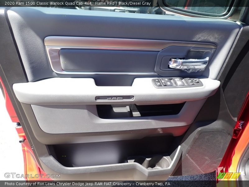 Flame Red / Black/Diesel Gray 2020 Ram 1500 Classic Warlock Quad Cab 4x4