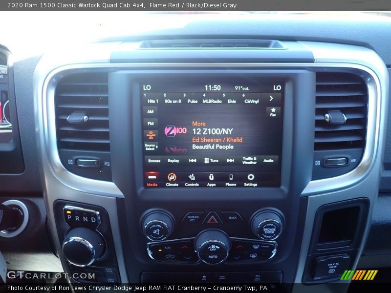 Flame Red / Black/Diesel Gray 2020 Ram 1500 Classic Warlock Quad Cab 4x4