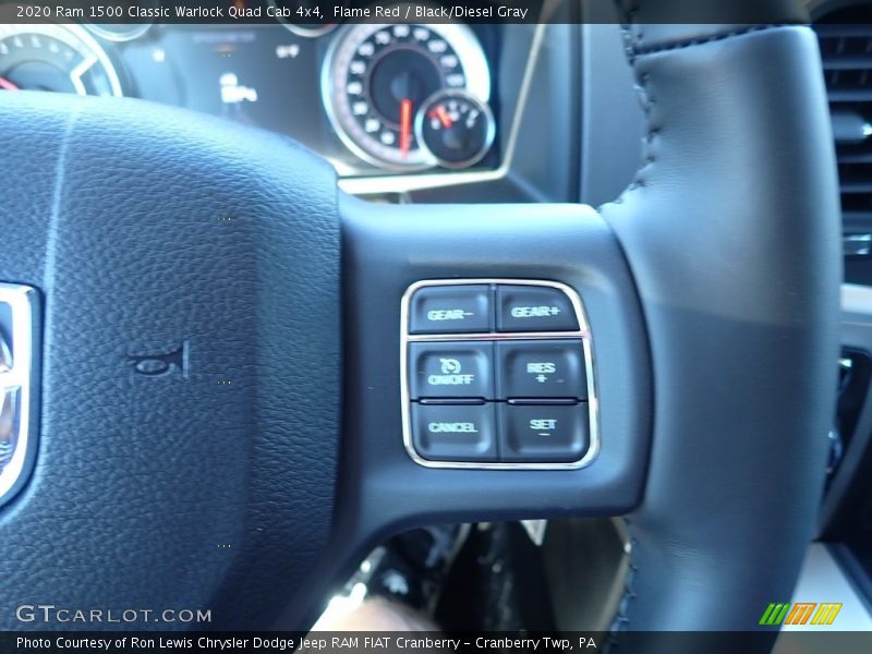 Flame Red / Black/Diesel Gray 2020 Ram 1500 Classic Warlock Quad Cab 4x4