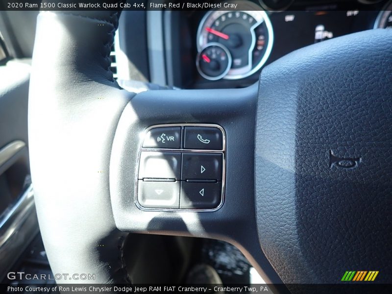 Flame Red / Black/Diesel Gray 2020 Ram 1500 Classic Warlock Quad Cab 4x4