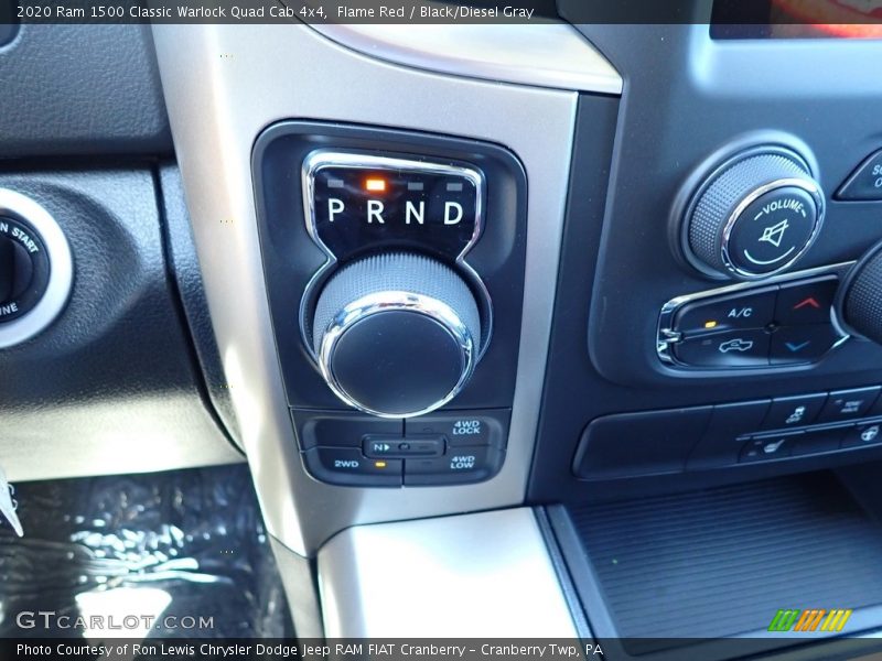 Flame Red / Black/Diesel Gray 2020 Ram 1500 Classic Warlock Quad Cab 4x4