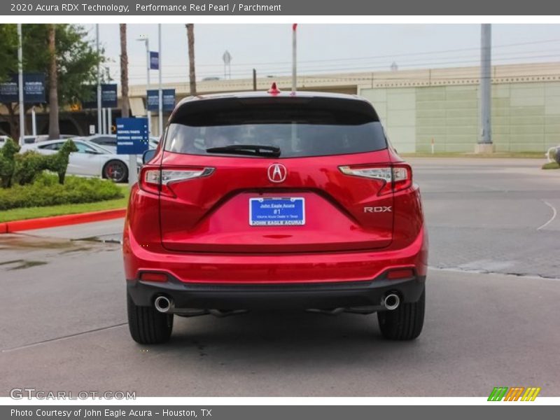 Performance Red Pearl / Parchment 2020 Acura RDX Technology