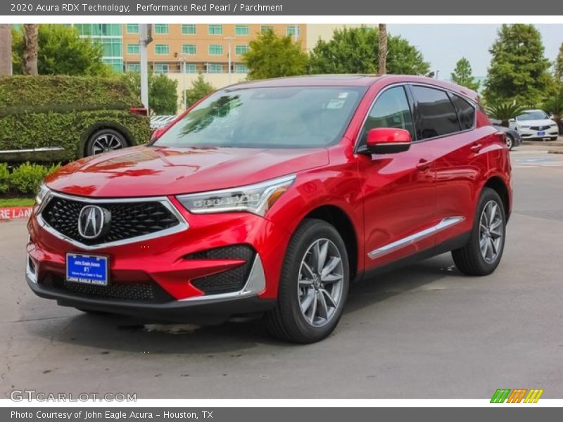 Performance Red Pearl / Parchment 2020 Acura RDX Technology