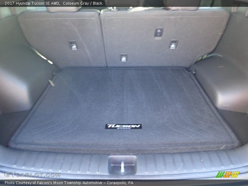 Coliseum Gray / Black 2017 Hyundai Tucson SE AWD