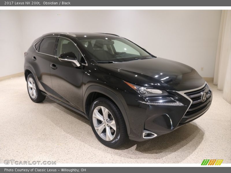 Obsidian / Black 2017 Lexus NX 200t