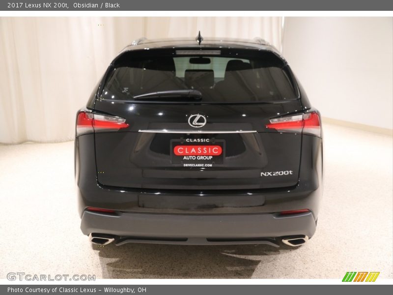 Obsidian / Black 2017 Lexus NX 200t