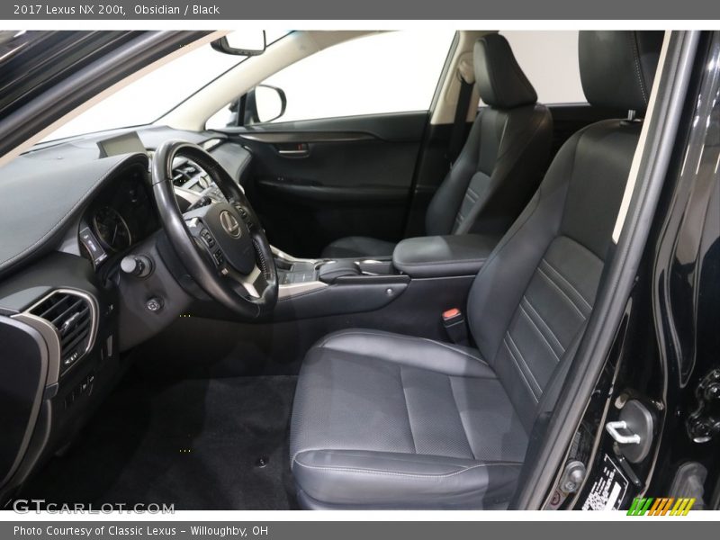 Obsidian / Black 2017 Lexus NX 200t
