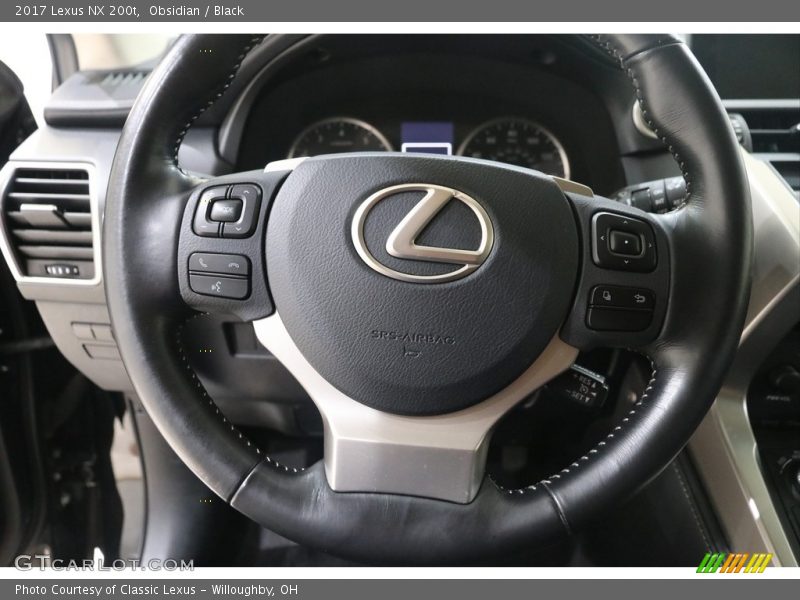 Obsidian / Black 2017 Lexus NX 200t