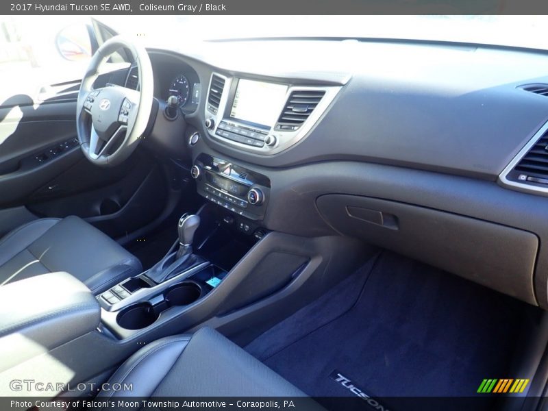 Coliseum Gray / Black 2017 Hyundai Tucson SE AWD