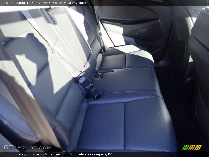 Coliseum Gray / Black 2017 Hyundai Tucson SE AWD